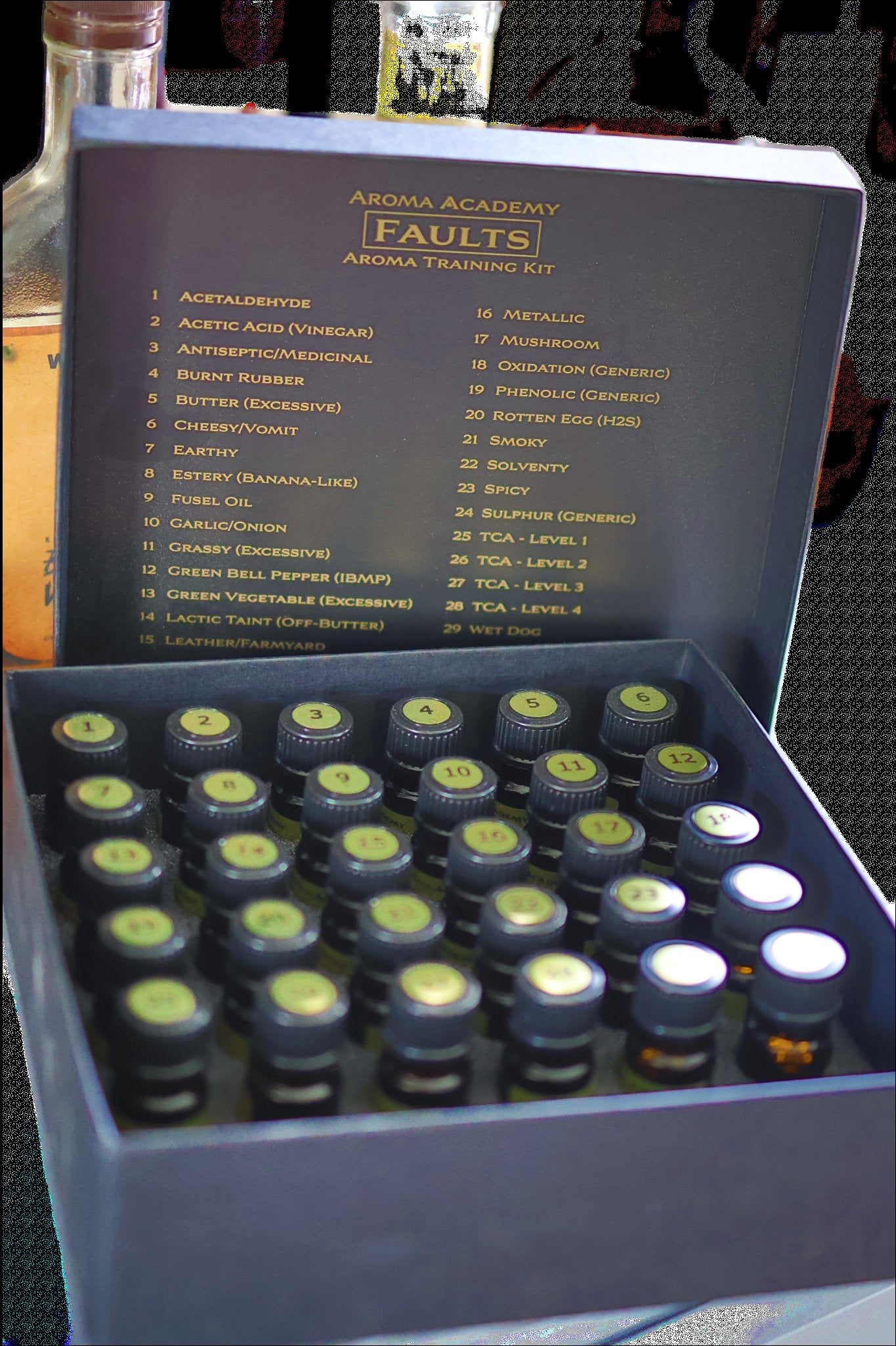 Faults Aroma Recognition Training Kit