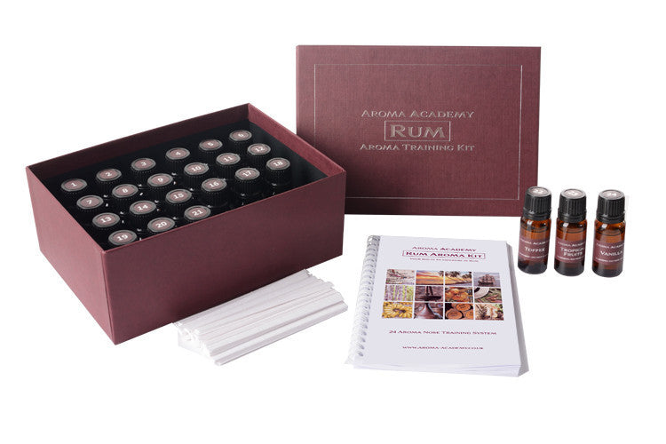 Rum Aroma Masterclass Kit - 24 Signature Aromas + Training Guide