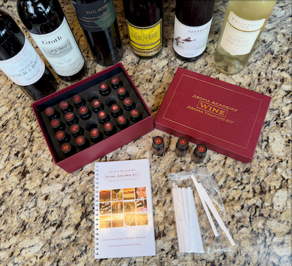 Wine Aroma Masterclass Kit - 24 Signature Aromas + Training Guide