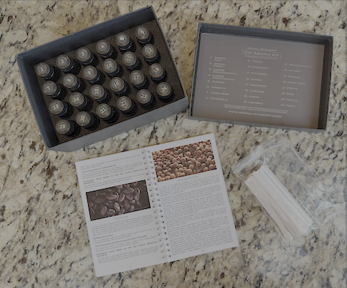 Gin Botanicals - Sistema de entrenamiento de 24 aromas