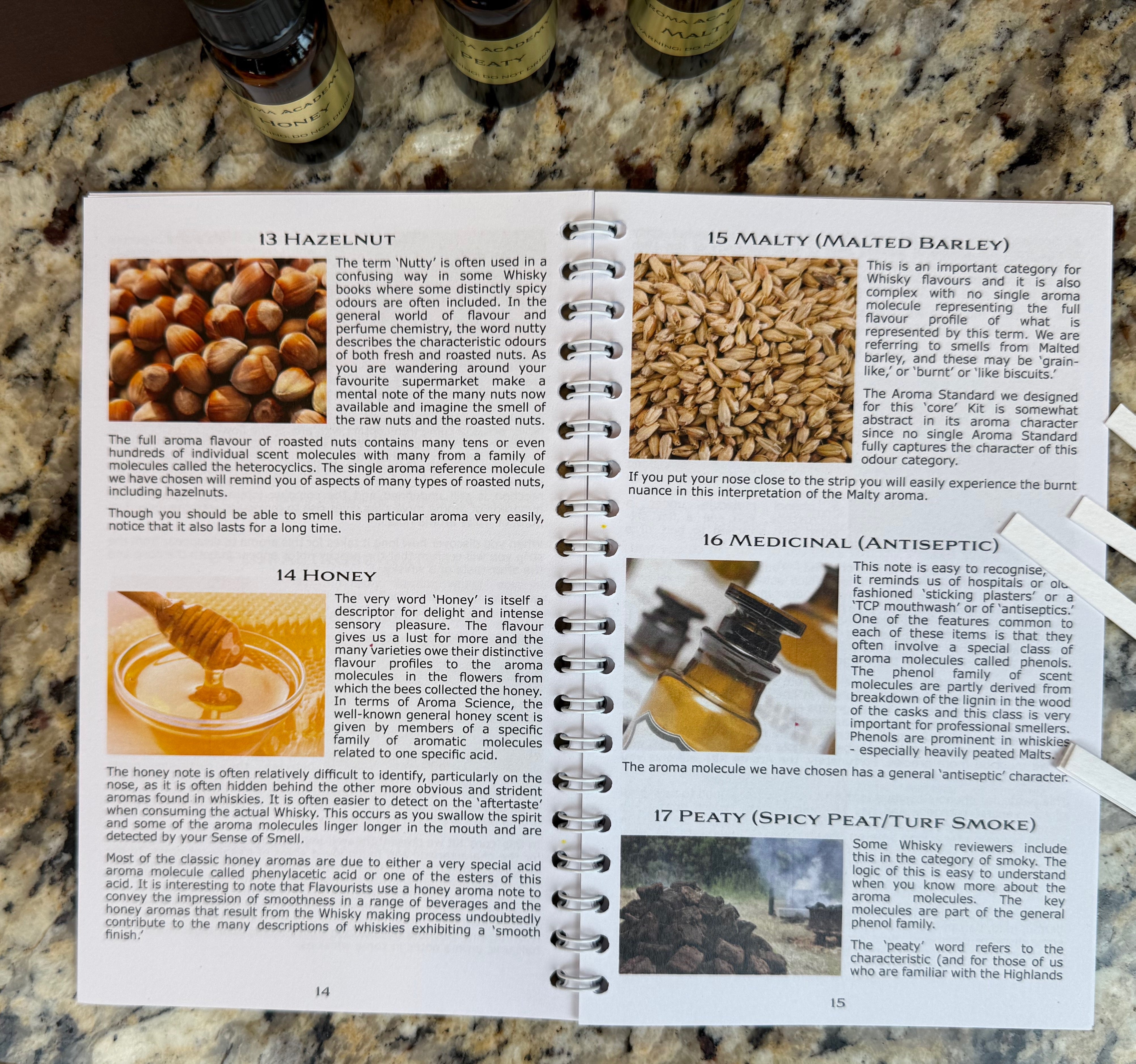 Whisk(e)y Aroma Masterclass Kit - 24 Signature Aromas + Training Manual