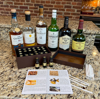 Whisk(e)y Aroma Masterclass Kit - 24 Signature Aromas + Training Manual